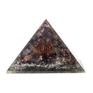 Amethyst Orgone Pyramid - 2 1/2"    from Stonebridge Imports