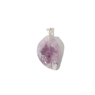 Amethyst B Leaf Pendant - Pack of 5    from Stonebridge Imports