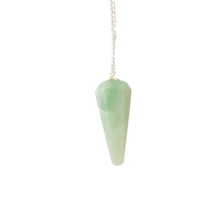 Green Aventurine Pendulum 6 Facet & Bead - 3 Pack from Stonebridge Imports