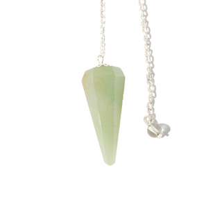 Green Aventurine Pendulum 6 Facet & Bead - 3 Pack from Stonebridge Imports