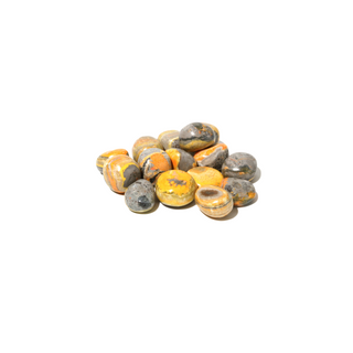 Bumble Bee Jasper Tumbled Stones    from Stonebridge Imports