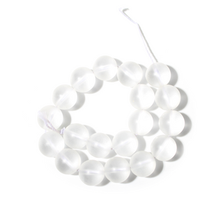 Clear Quartz Bead Strand