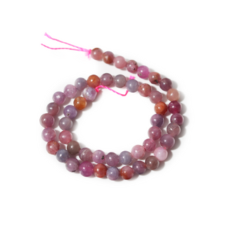 Ruby - Round Strand 7" - 4mm