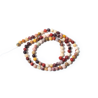 Mookaite Jasper Bead Strand 15" - 4mm from Stonebridge Imports
