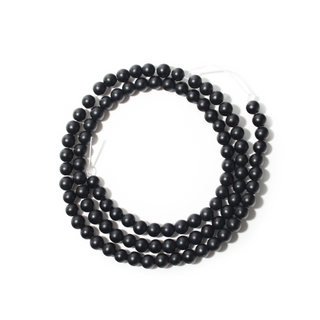 Black Onyx Bead Strand