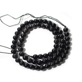 Rainbow Obsidian Bead Strand 15" - 6mm from Stonebridge Imports