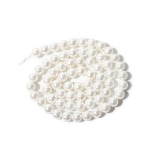 Shell Bead Strand 15" - 6mm from Stonebridge Imports