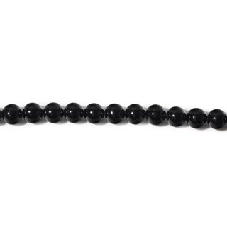 Black Tourmaline Bead Strand
