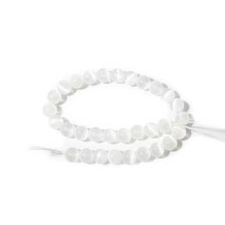 Selenite Bead Strand