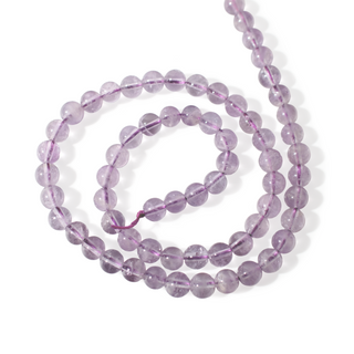 Light Amethyst Bead Strand 15" - 6mm from Stonebridge Imports