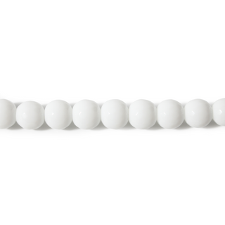 White Porcelain Bead Strand (Synthetic) from Stonebridge Imports
