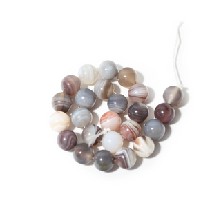 Botswana Agate Bead Strand