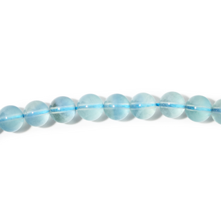Blue Fluorite Bead Strand