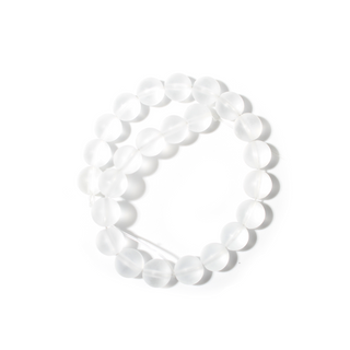 Clear Quartz Bead Strand