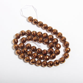 Copper Hematite Bead Strand (Enhanced) from Stonebridge Imports
