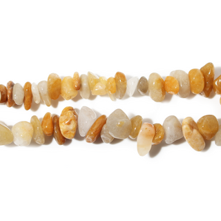 Calcite Yellow Chip Strands - 5mm to 8mm