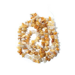 Calcite Yellow Chip Strands - 5mm to 8mm