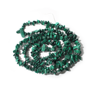 Malachite Bead Strand 32" - 5-8mm Chip from Stonebridge Imports