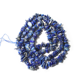 Lapis Lazuli Bead Strand 32" - 5-8mm Chip from Stonebridge Imports