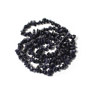 Blue Goldstone Bead Strand (Synthetic)