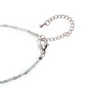 Purple and Green Fluorite Bracelet - 2-3mm from Stonebridge Imports