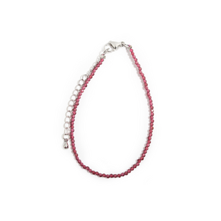Garnet Bracelet - 2-3mm