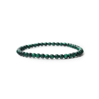 Malachite Bead Bracelet 4mm from Stonebridge Imports