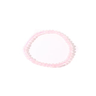 Rose Quartz Bead Bracelet 4mm from Stonebridge Imports