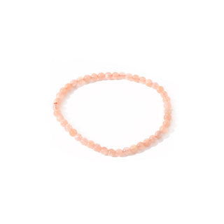 Sunstone Round Bracelet 4mm from Stonebridge Imports