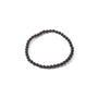 Black Tourmaline Bead Bracelet 4mm   from Stonebridge Imports