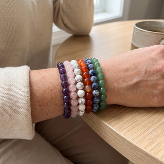 Intention Bracelet Display Kit - 30 Bracelets + Counter Stand from Stonebridge Imports
