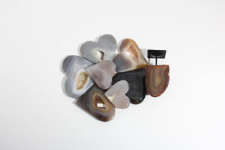 Agate Heart and Stand OTT Bundle from Stonebridge Imports