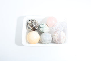 Labradorite, Apatite, Agate Sphere OTT Bundle from Stonebridge Imports