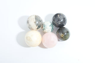 Labradorite, Quartz, Calcite Sphere OTT Bundle from Stonebridge Imports