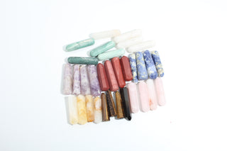 Jasper, Quartz, Tiger Eye Chakra Wand/Tower OTT Bundle from Stonebridge Imports