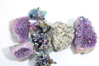 Pyrite, Quartz, Amethyst Cluster OTT Bundle from Stonebridge Imports