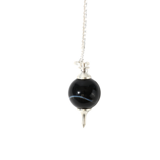 Ball & Point - Black Onyx Pendulum    from Stonebridge Imports