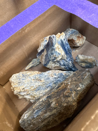 Kyanite Clusters - 5kg Box from Stonebridge Imports