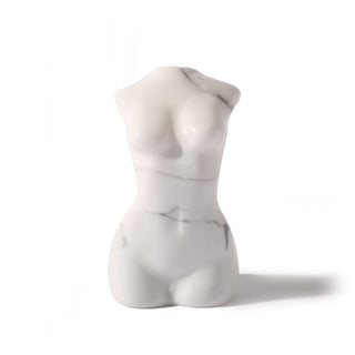 White Howlite Female Body Carving - Mini    from Stonebridge Imports