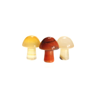Carnelian Mini Mushrooms - 3 pack    from Stonebridge Imports