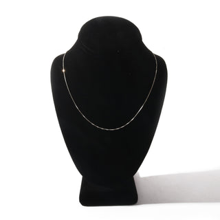 Sterling Silver Chain "Box Style" 022 - 22" Long    from Stonebridge Imports