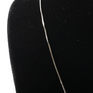Sterling Silver Chain "Box Style" 022 - 22" Long    from Stonebridge Imports