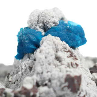 Cavansite Cluster on Matrix from India - Unique #9 - 3 7/8" from Stonebridge Imports