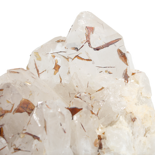 Quartz with Rutile Cluster Unique #67