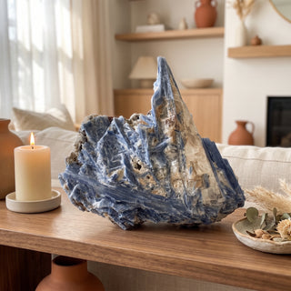 Blue Kyanite Cluster U#116 - 10" from Stonebridge Imports