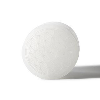 Selenite Charging Plate - Flower - 3 Pack