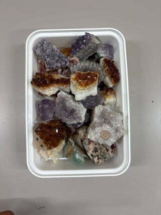 Citrine, Amethyst, Tourmaline Clusters - Hamilton Collection 028 from Stonebridge Imports