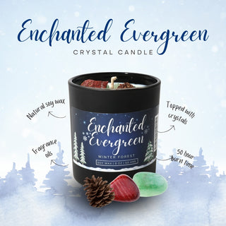 Enchanted Evergreen Winter Candle    from Stonebridge Imports