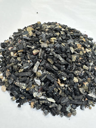 Black Tourmaline Chips - Mini from Stonebridge Imports