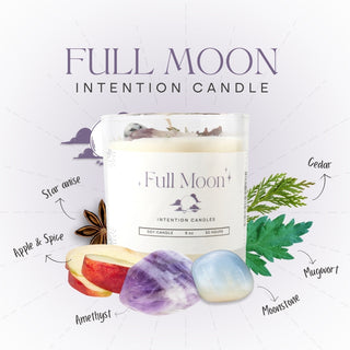 Crystal Intention Candle (Now in Clear Vessel!) from Stonebridge Imports